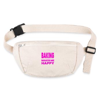 Bake - Stanley/Stella recycled Hip Bag  - natural - Front