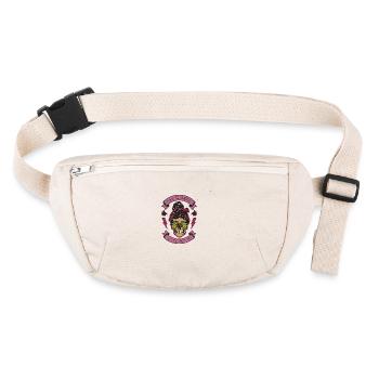 crâne ROSE - Sac banane recyclé Stanley/Stella - blanc naturel - Devant