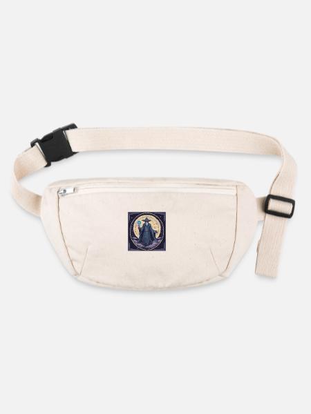 Mystic Pixel Mage - Stanley/Stella recycled Hip Bag  - natural - Front