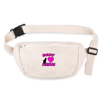 Chat - Sac banane recyclé Stanley/Stella - blanc naturel - Devant