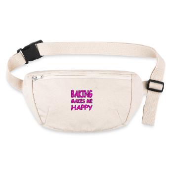 Bake - Stanley/Stella recycled Hip Bag  - natural - Front