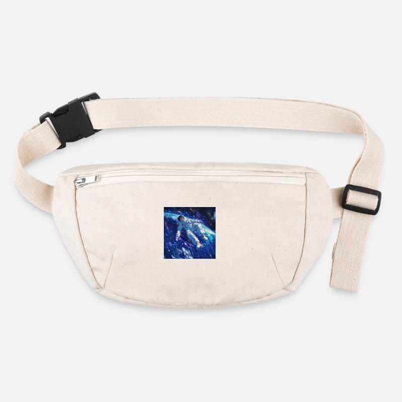 80s anime guy calming high quality fashion print Stanley/Stella recycled Hip Bag 