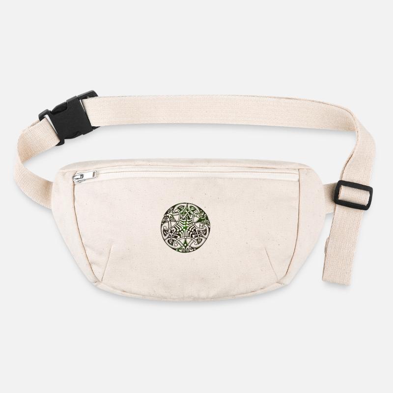 Celtic circles corners swatches gothic symbols Stanley/Stella recycled Hip Bag 