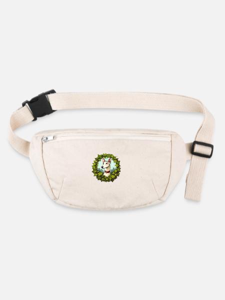 Vintage Galgo - Stanley/Stella recycled Hip Bag  - natural - Front