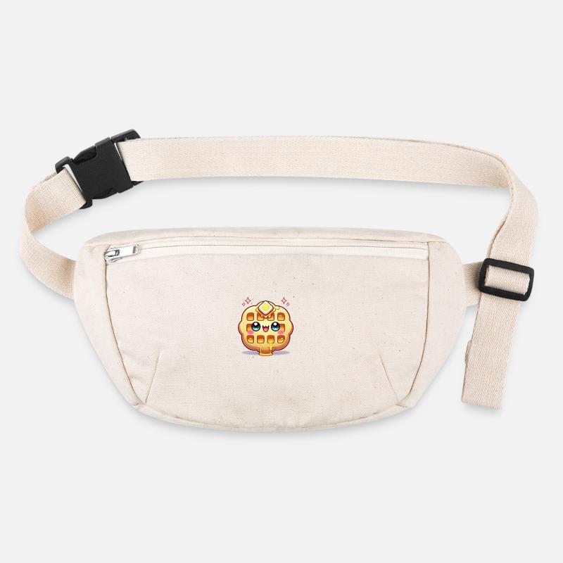 Gauffre kawaii waffle cute Sac banane recyclé Stanley/Stella
