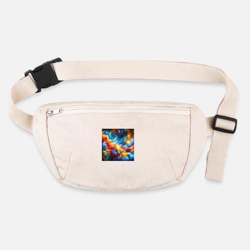 Bright Dust Clouds Art Stanley/Stella recycled Hip Bag 