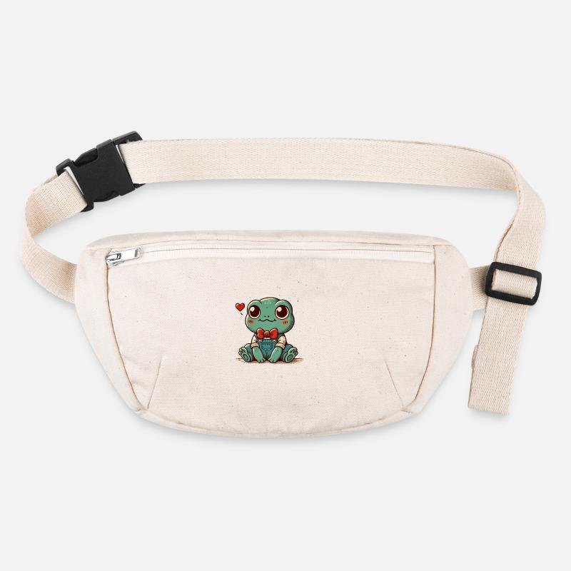 süßer Frosch mit Herz Stanley/Stella recycelte Gürteltasche