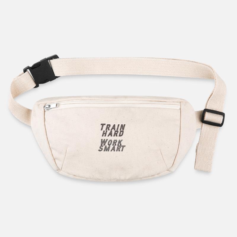 train hard - work smart Stanley/Stella recycelte Gürteltasche