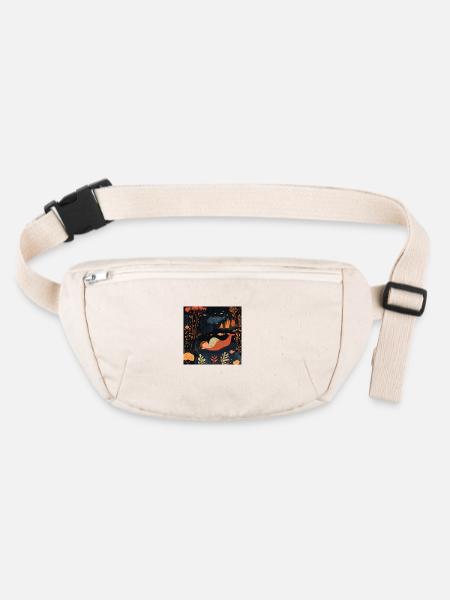 Dream - Stanley/Stella recycelte Gürteltasche - Naturweiß - Vorne