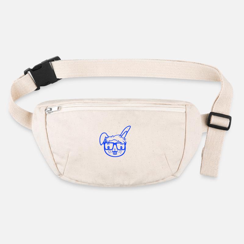 Bunny Nerd Geek Lunettes à monture de corne Smart Freak Intelligent Sac banane recyclé Stanley/Stella