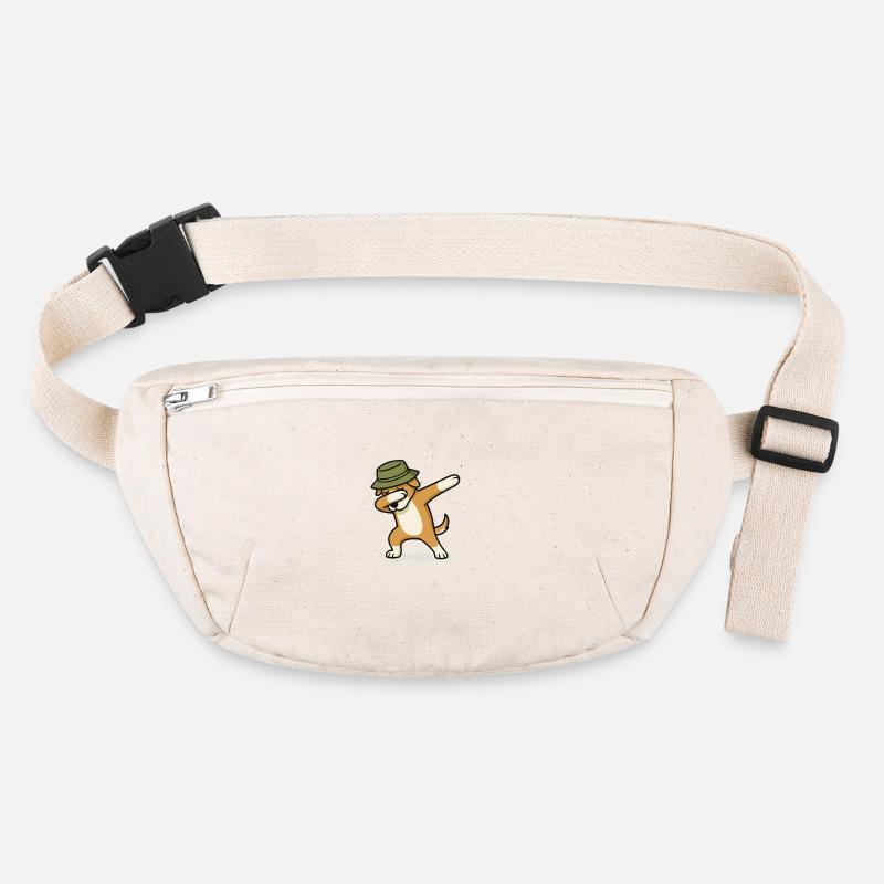 hund dabbing Stanley/Stella recycelte Gürteltasche