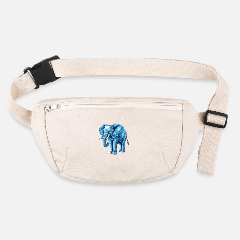 éléphant bleu Sac banane recyclé Stanley/Stella