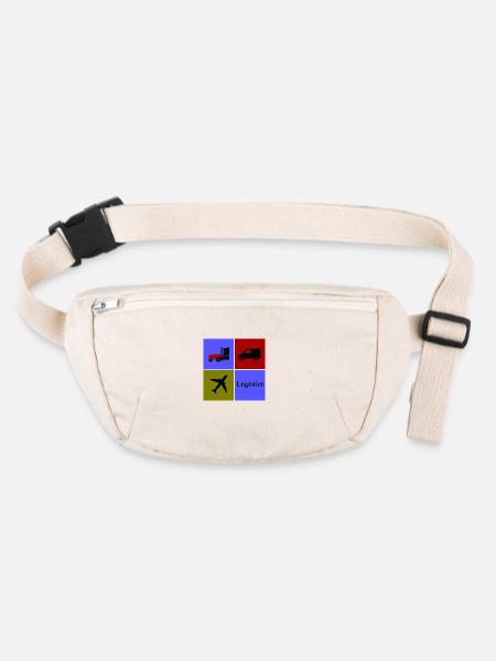 Transport and Logistics Company - Stanley/Stella recycled Hip Bag  - natural - Front