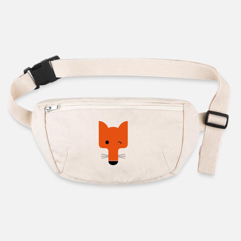 Fuchs blinzelnd Stanley/Stella recycelte Gürteltasche