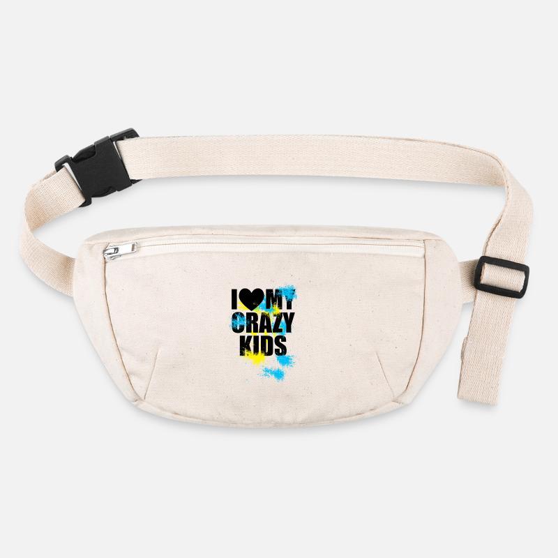 Crazy kids Stanley/Stella recycled Hip Bag 