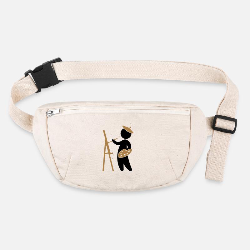 A painter working on his masterpiece Stanley/Stella recycled Hip Bag 