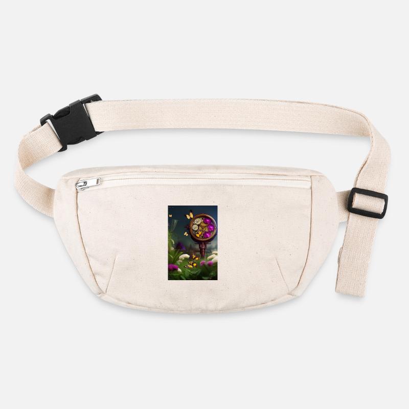 Blumen und Schmetterling Stanley/Stella recycelte Gürteltasche