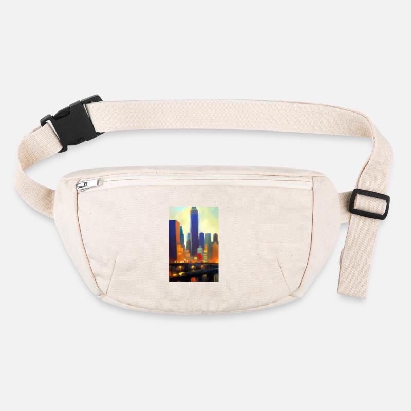 New York City Skyline Stanley/Stella recycled Hip Bag 