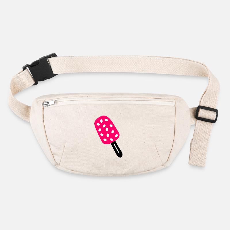 Strawberry ice cream stick Stanley/Stella recycled Hip Bag 