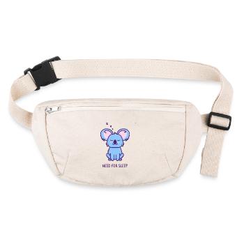 Koala - Need for sleep - Stanley/Stella recycled Hip Bag  - natural - Front