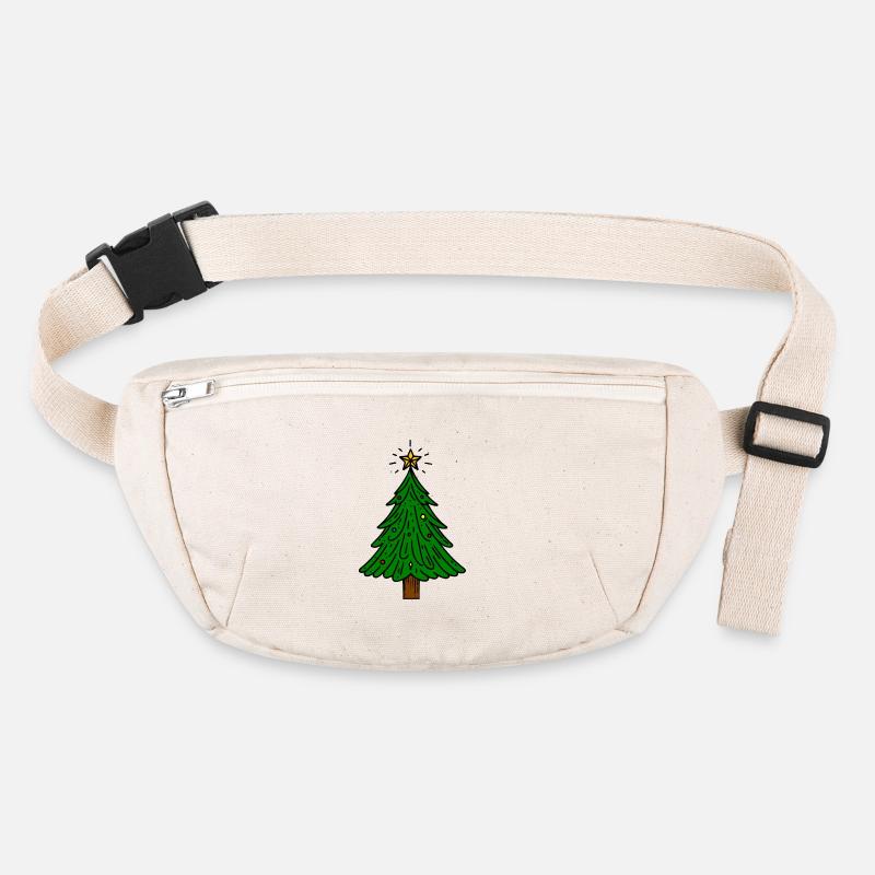 Christmas tree Stanley/Stella recycled Hip Bag 