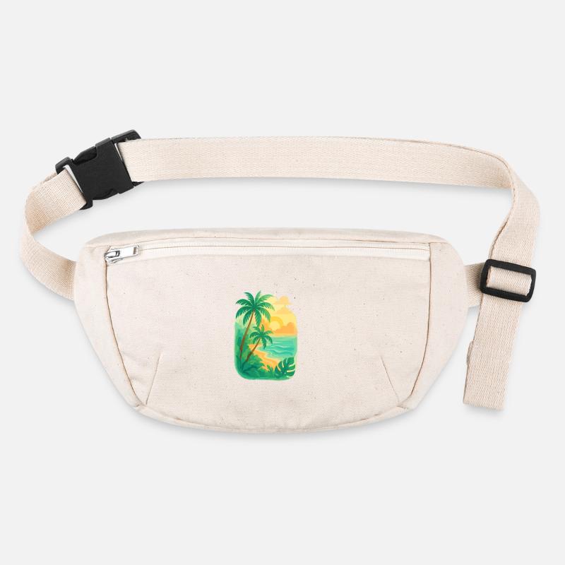 Tropical tranquility Stanley/Stella recycled Hip Bag 