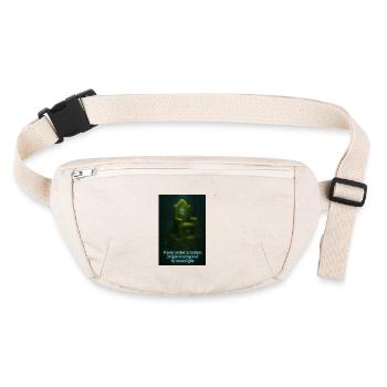 power rooted in nurture. - Stanley/Stella recycled Hip Bag  - natural - Front