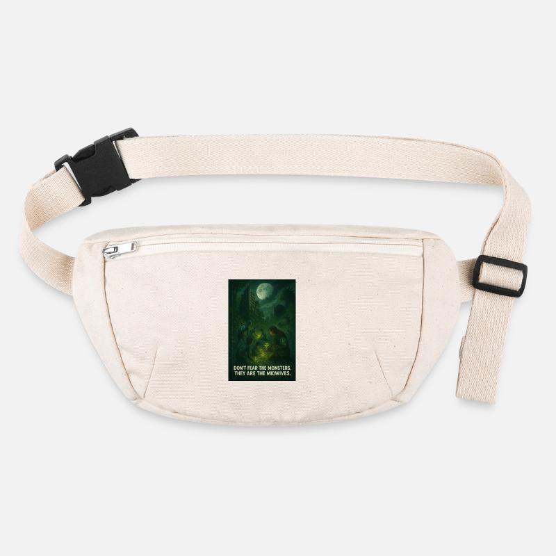 monsters are midwives Stanley/Stella recycled Hip Bag 