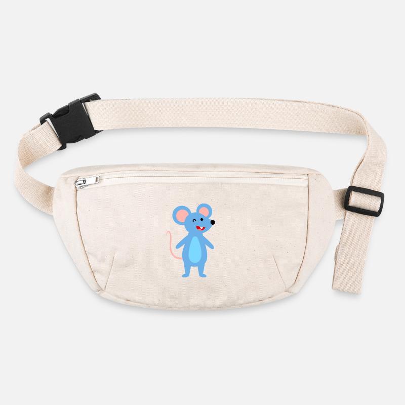 Souris bleue clignotante Sac banane recyclé Stanley/Stella