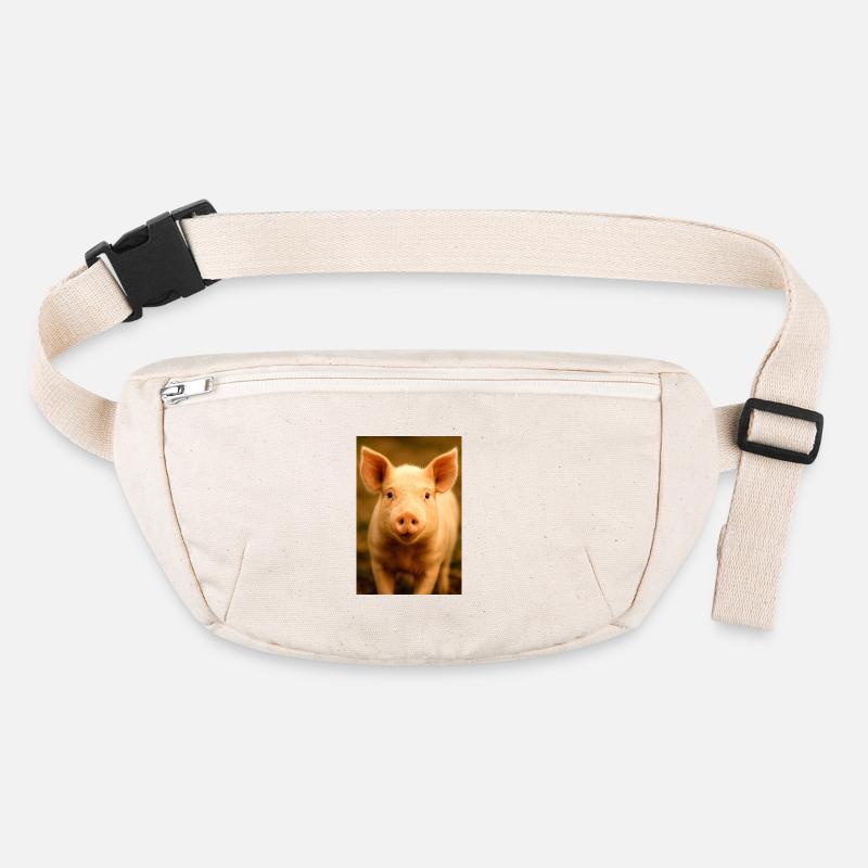 Animal, pig Stanley/Stella recycled Hip Bag 