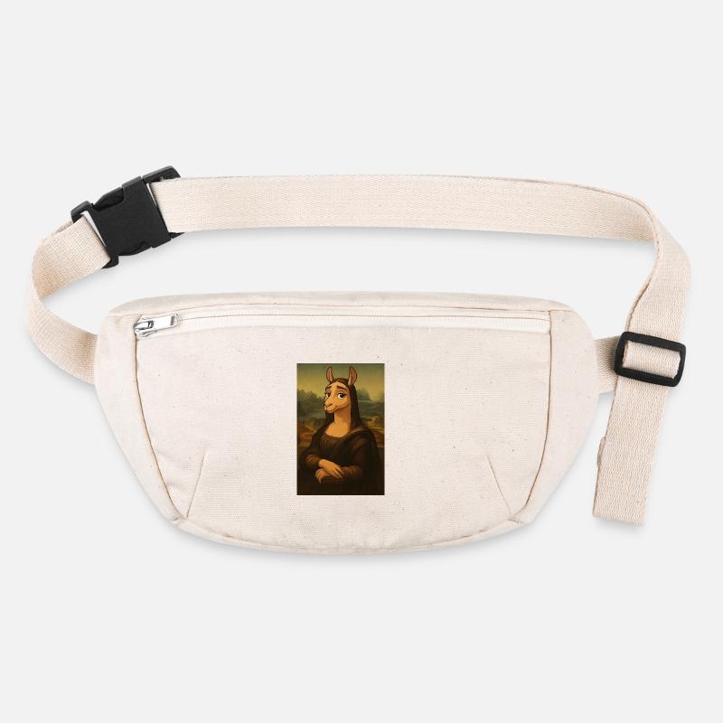 Lama Mona Lisa Rätselhaft Stanley/Stella recycelte Gürteltasche
