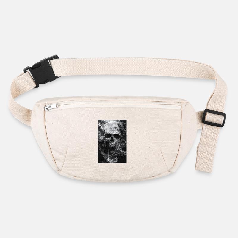 Horror Portrait Schädel Stanley/Stella recycelte Gürteltasche