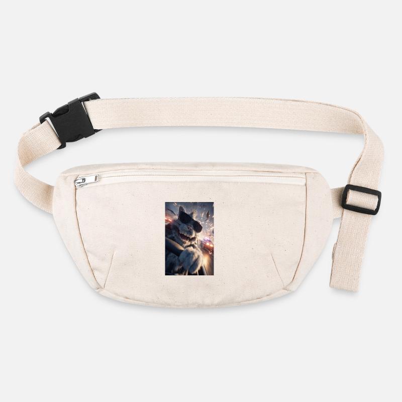 Rogue Rabbit Car Chase Stanley/Stella recycled Hip Bag 