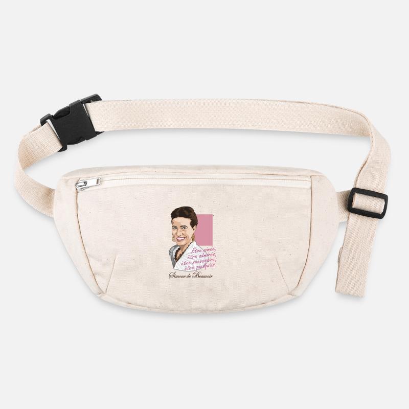 Simone de Beauvoir Philosopher Stanley/Stella recycled Hip Bag 