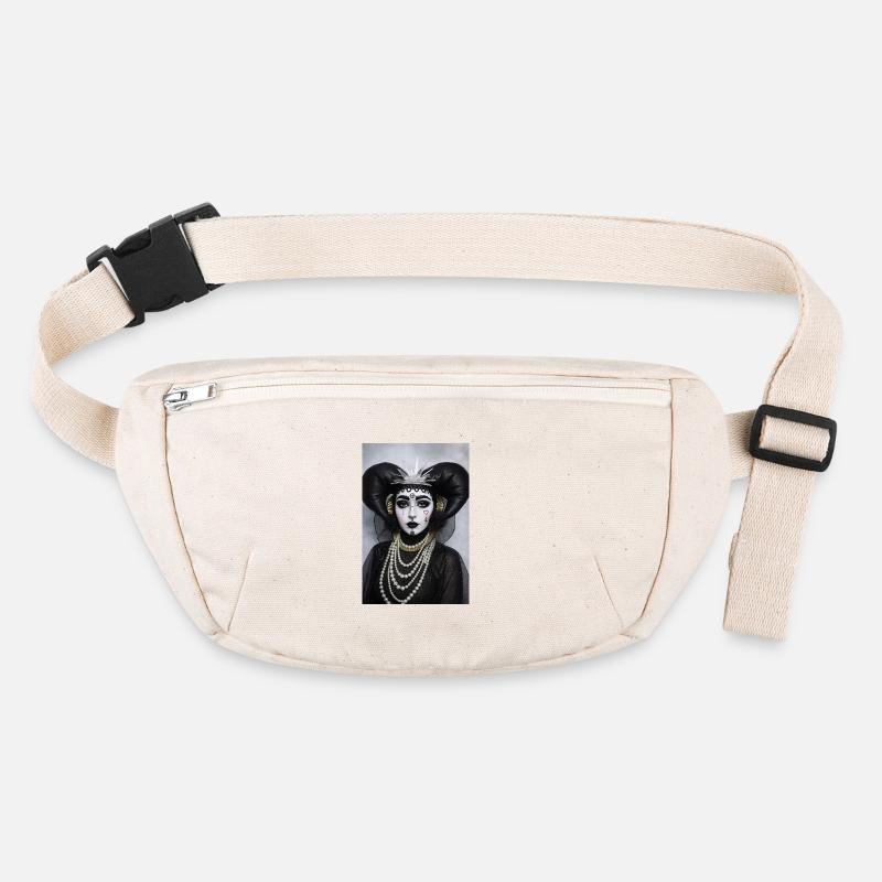 Gothic Pierrot Königin Stanley/Stella recycelte Gürteltasche