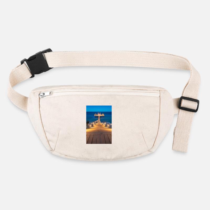 Pier at the Baltic Sea Beach Stanley/Stella recycled Hip Bag 