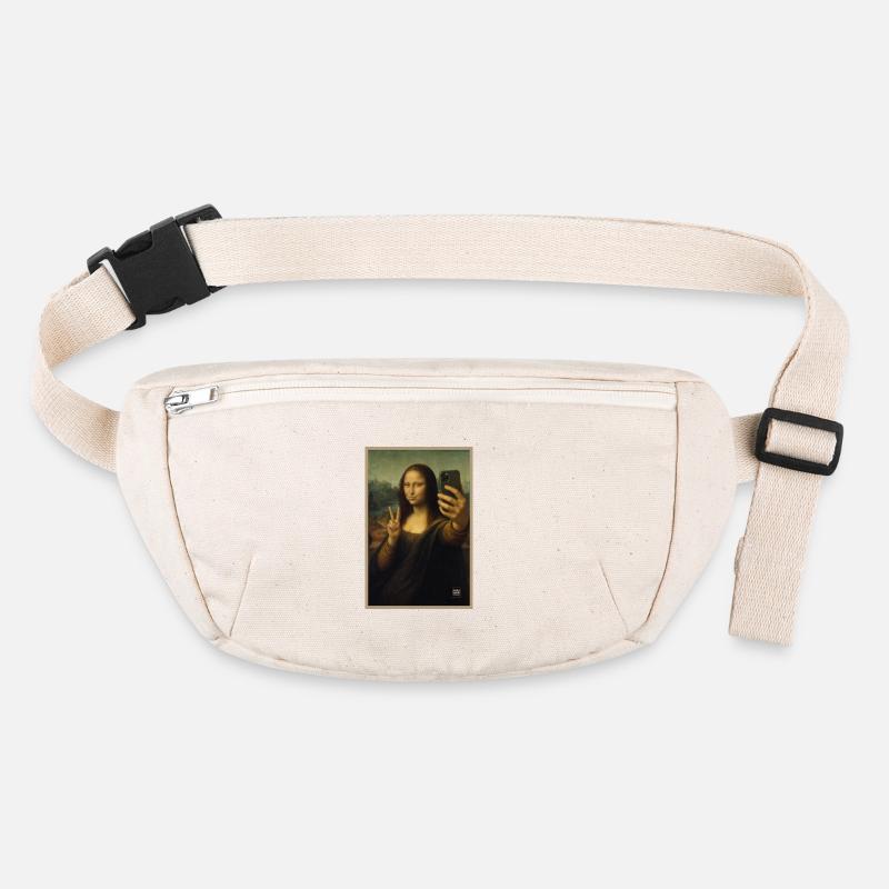 Selfie Mona Lisa Porträt Stanley/Stella recycelte Gürteltasche