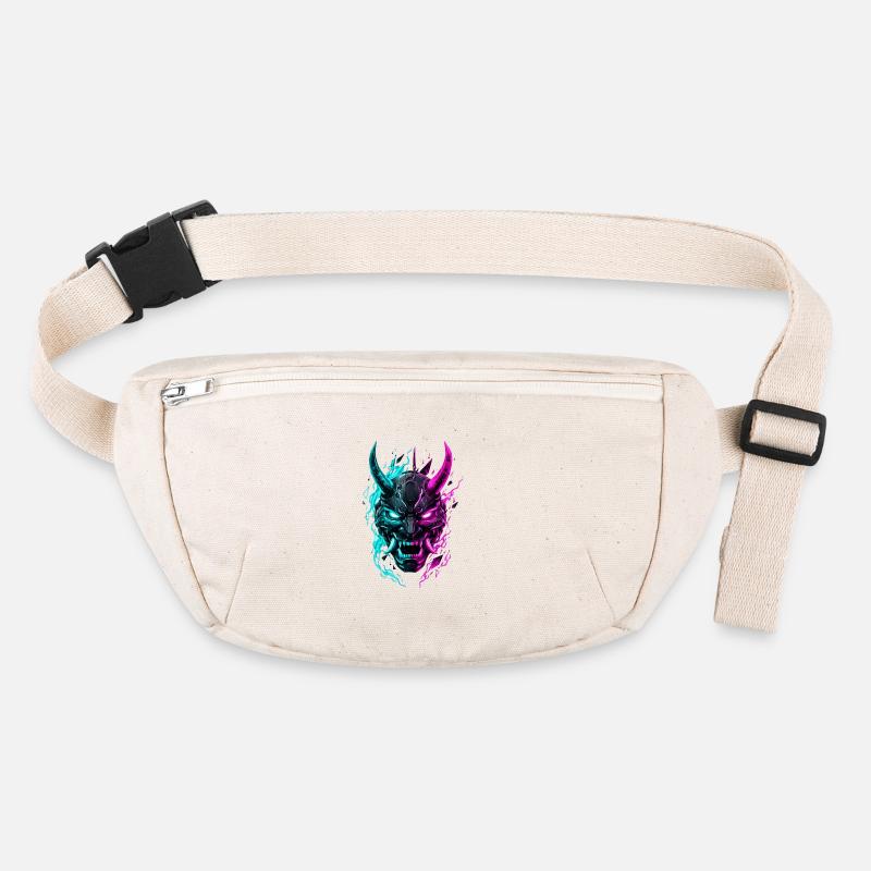 Neon Cyber Oni Mask Stanley/Stella recycelte Gürteltasche