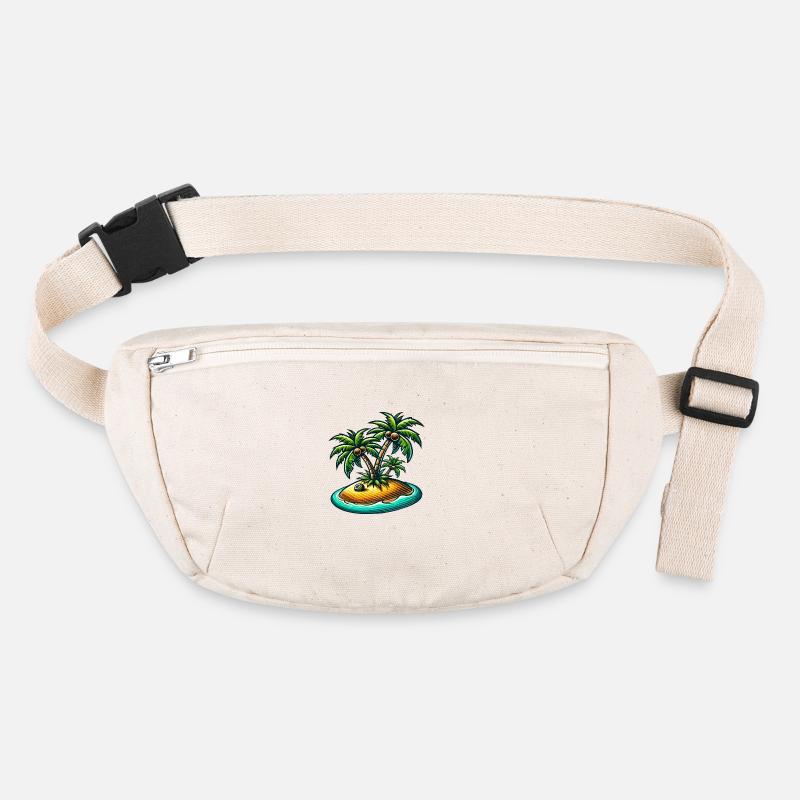 Island Palm Trees Stanley/Stella recycled Hip Bag 