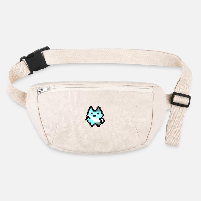 Little Pixel Guy - Stanley/Stella recycled Hip Bag  - natural