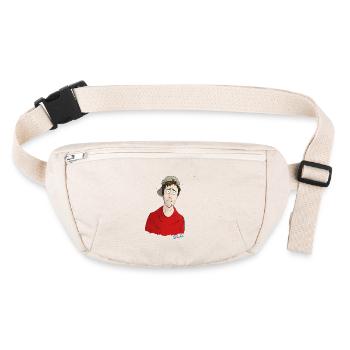 Geek - Women's Premium Longsleeve Shirt - Stanley/Stella recycled Hip Bag  - natural - Front