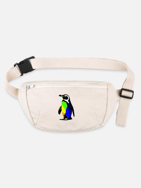 Pingouin - Sac banane recyclé Stanley/Stella - blanc naturel - Devant