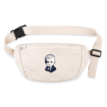 Jeune Gentleman - Sac banane recyclé Stanley/Stella - blanc naturel - Devant