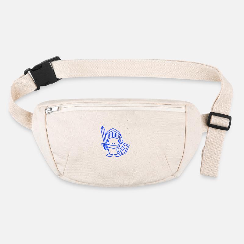 Duck Knight Armor Sword Shield Helmet Fighter Stanley/Stella recycled Hip Bag 