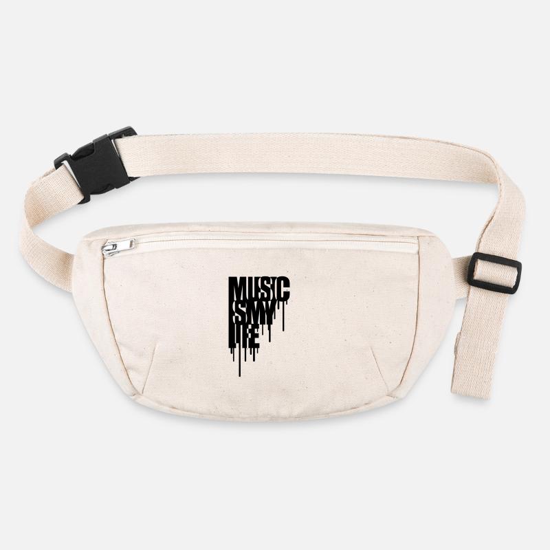 Music Is My Life Graffiti Design Stanley/Stella recycelte Gürteltasche