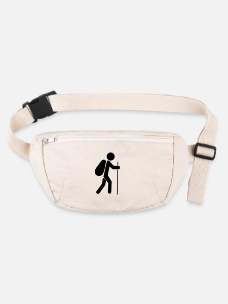climber - Stanley/Stella recycled Hip Bag  - natural - Front