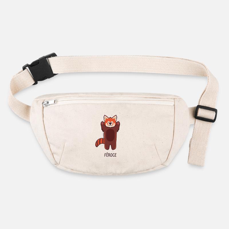 Roter Panda - Wildes Stanley/Stella recycelte Gürteltasche