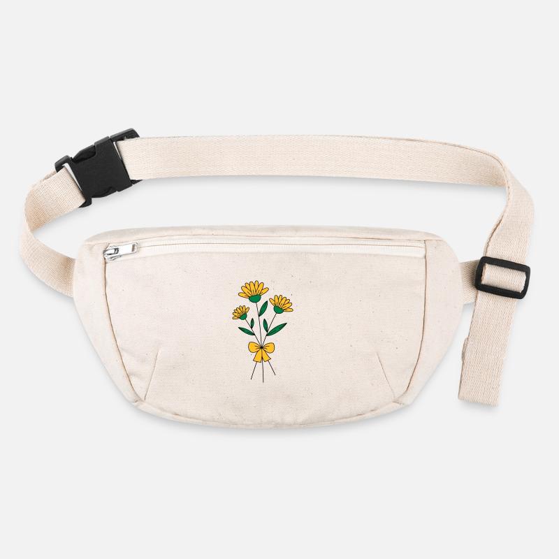 Bouquet de fleurs tricolore Sac banane recyclé Stanley/Stella