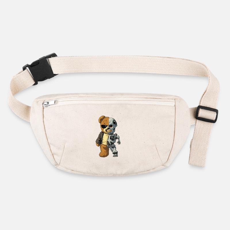 Bear Robot Cyborg Stanley/Stella recycled Hip Bag 