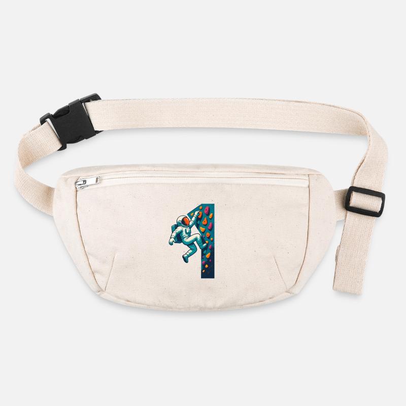 Astronaute en bloc en vol stationnaire Grimpe facile Gesche Sac banane recyclé Stanley/Stella